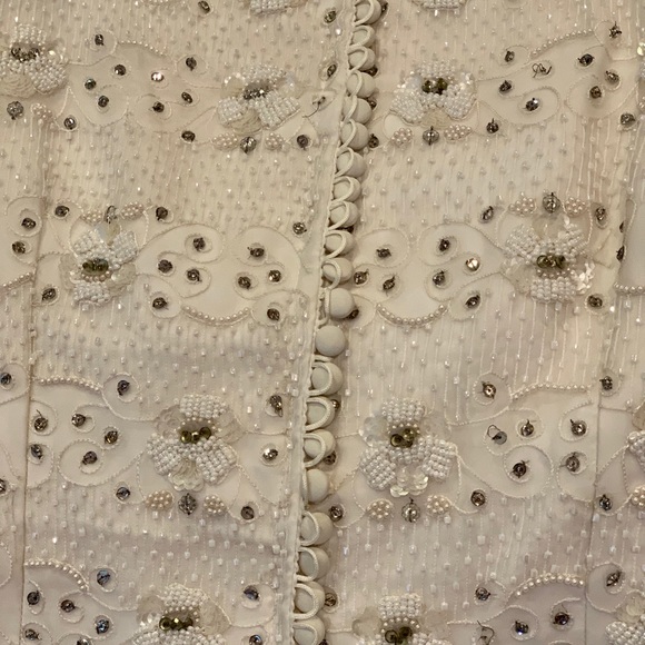 Vintage Lazaro wedding gown size 10 - Picture 6 of 8